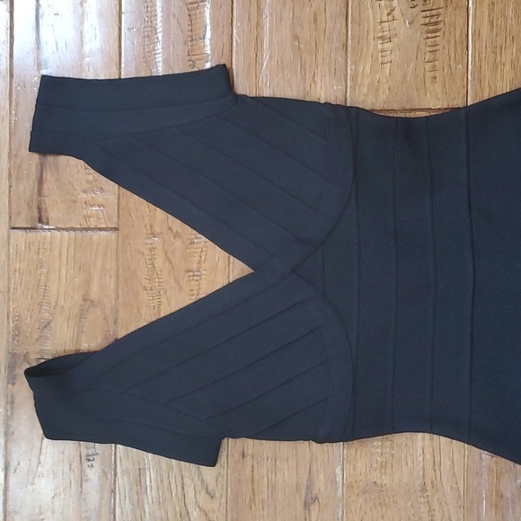 Herve Leger black bandage dress - Picture 2 of 12